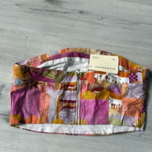 Peppermayo‎ Exclusive Sultry Sundance Bustier Top size 8 strapless nwt - Picture 6 of 7